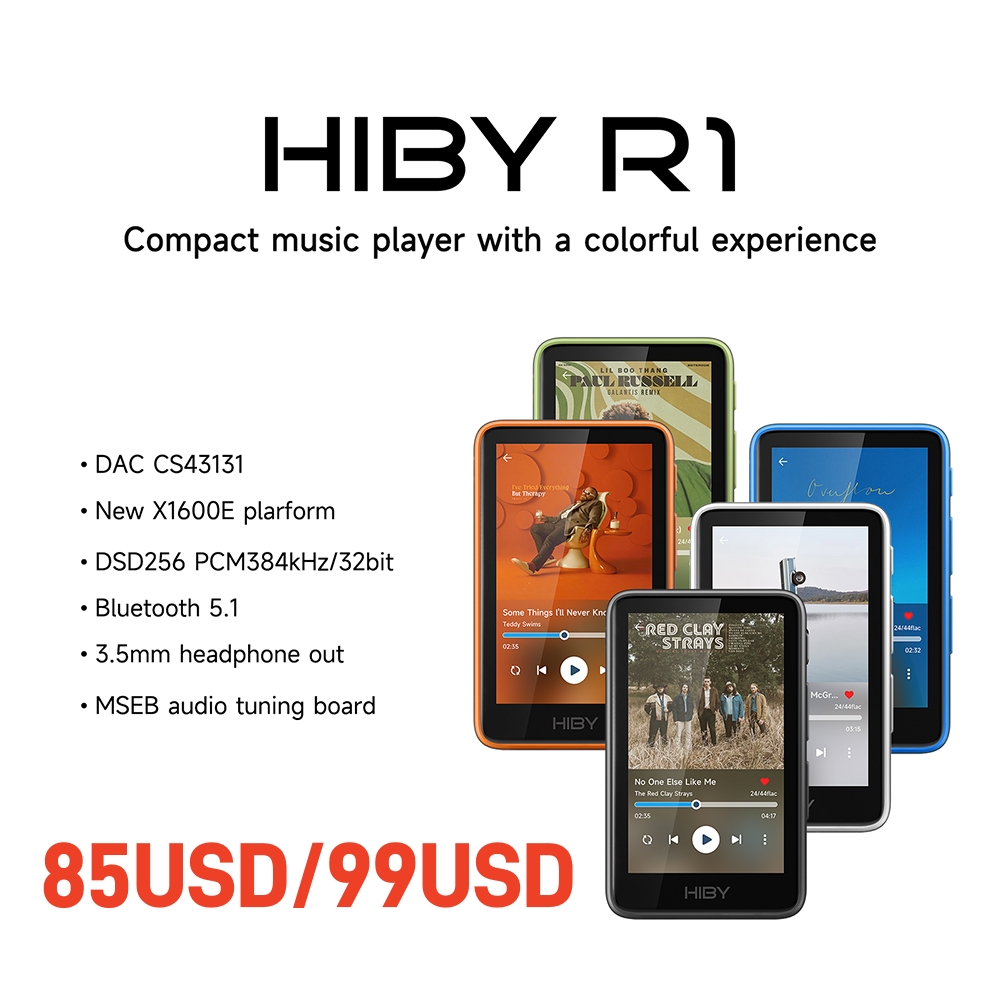 Audio Music Web - HiBy R1 Pemutar Musik Audio HiFi