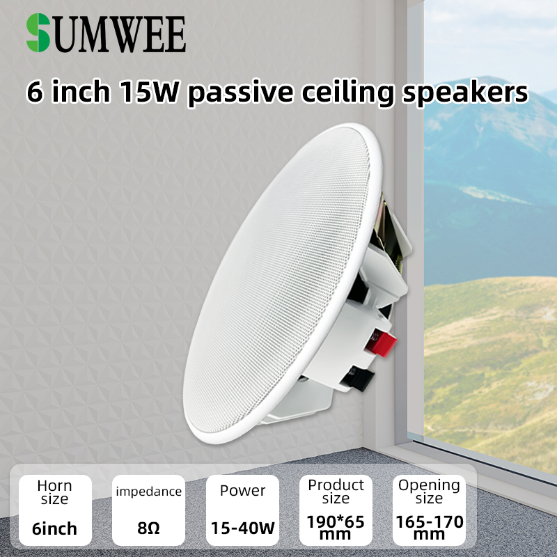 Audio Music For Background - Speaker Plafon 6 Inci 8ohm Suara