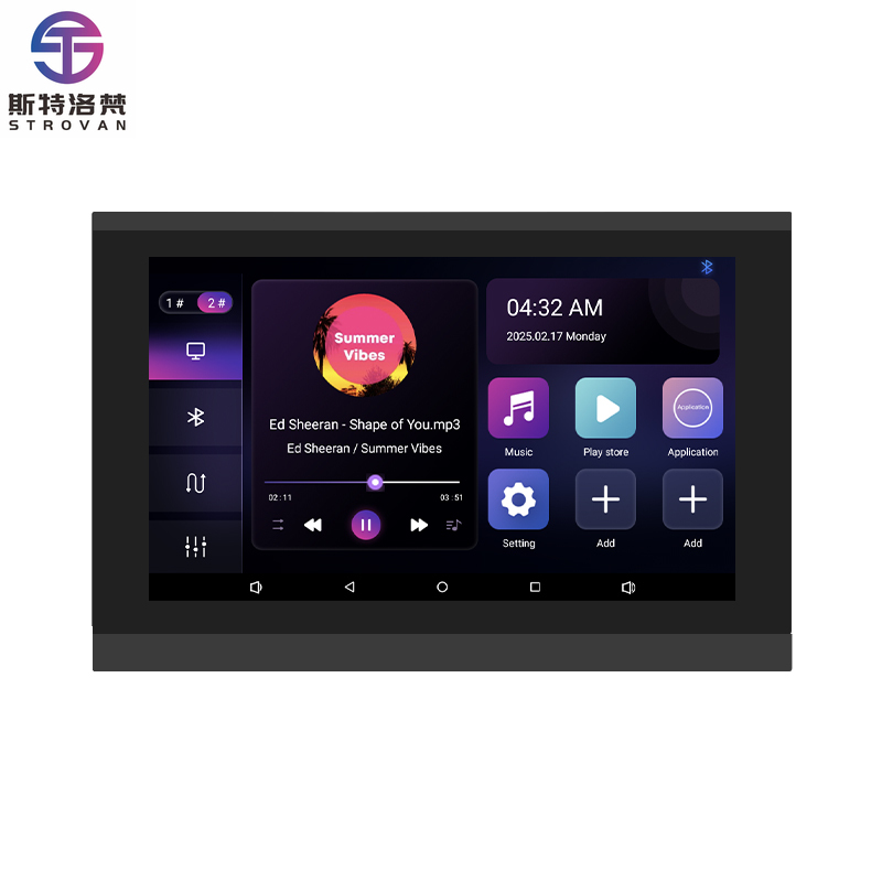 Audio Music For Background - Layar Sentuh 7 Inci 2 Zona