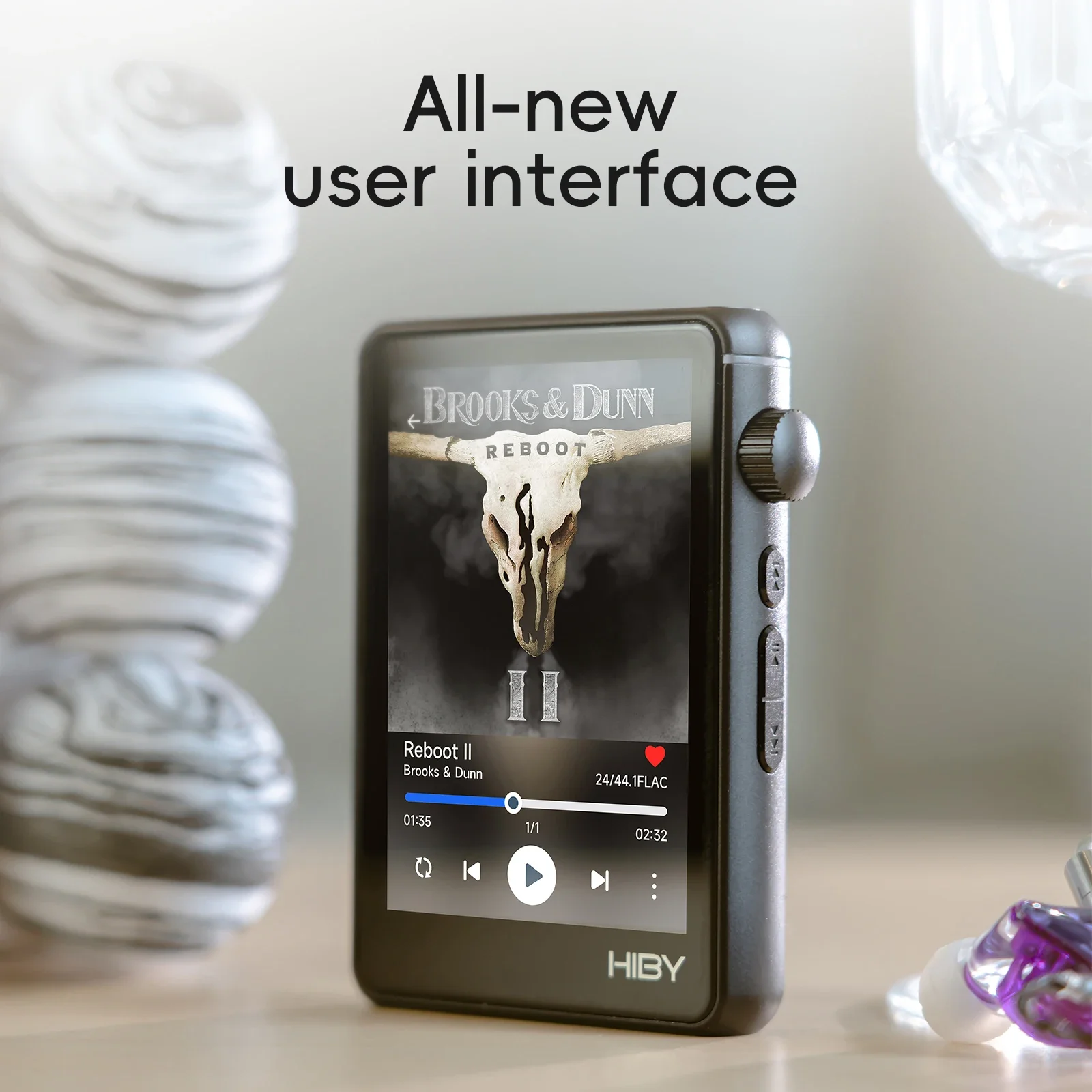 Audio Music Web - Pemutar Musik Hiby Bluetooth R3 II