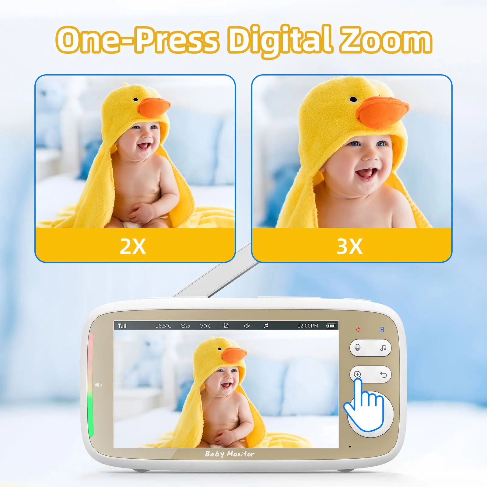 VB803 PRO Monitor Bayi dengan  - Audio Hd Music ulasan dan harga