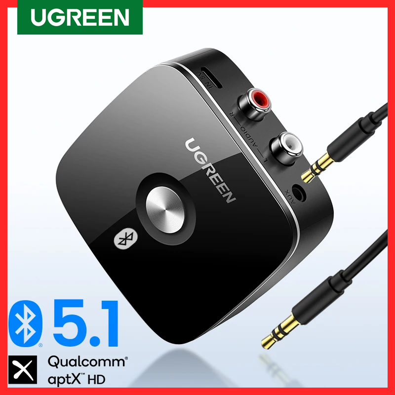 UGREEN penerima RCA Bluetooth  - Audio Hd Music ulasan dan harga