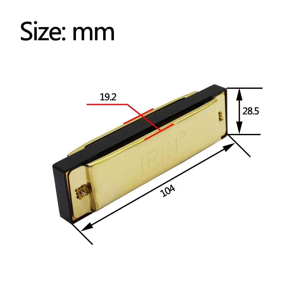 IRIN Harmonika 10 Lubang 20 Na - Harmonica 10 Hole ulasan dan harga