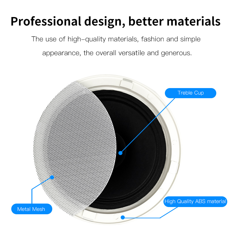 Speaker Plafon 6 Inci 8ohm Sua - Audio Music For Background ulasan dan harga