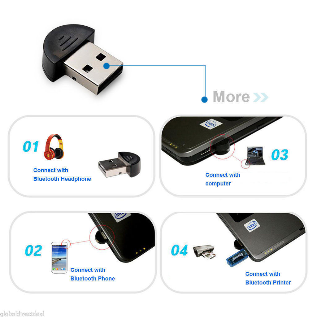 Adaptor Dongle Bluetooth V2.0  - Audio Universal Music ulasan dan harga