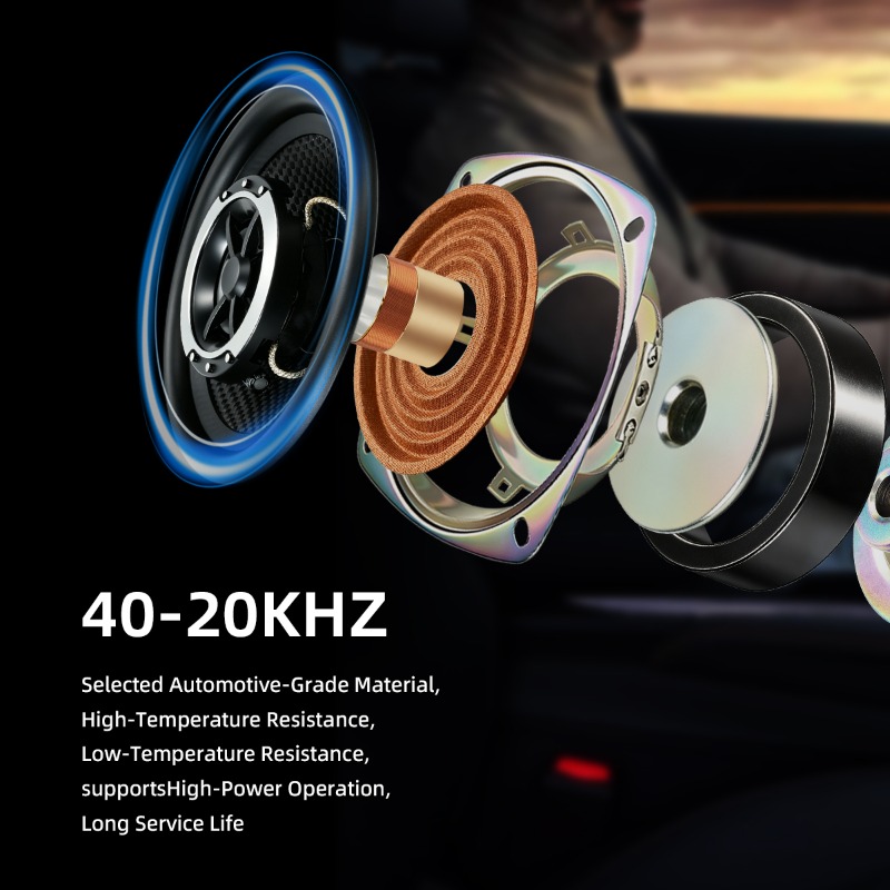 2 Buah Speaker Koaksial 6.5 In - Audio Universal Music ulasan dan harga