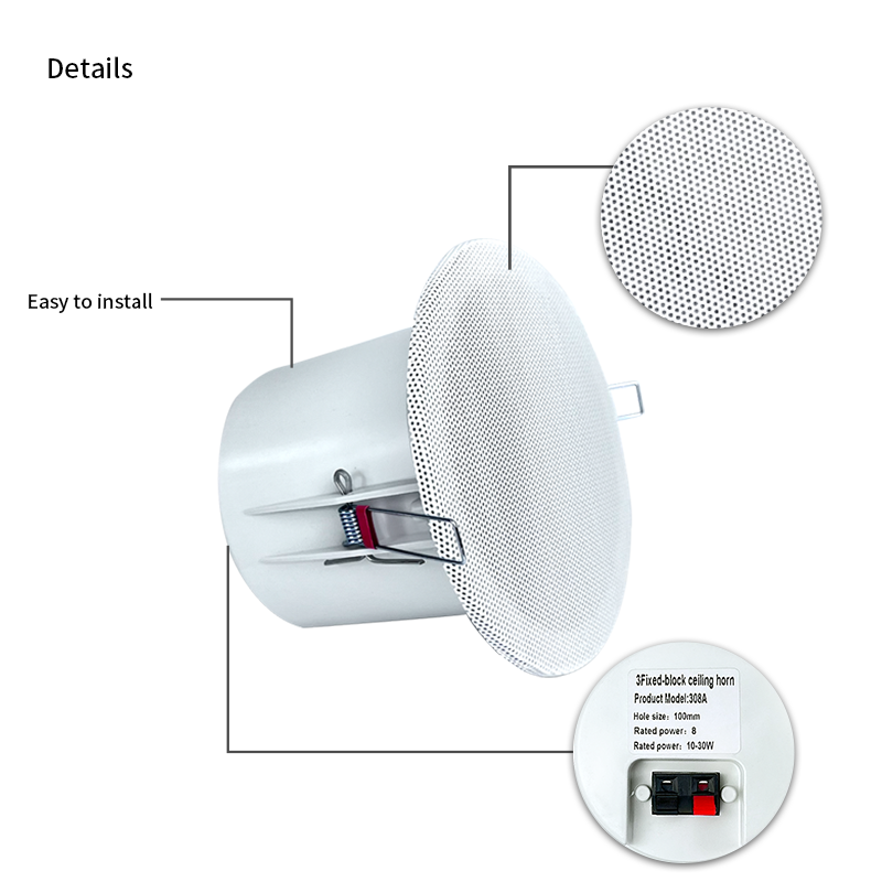 3 inch 8Ohm Speaker suara Surr - Audio Music For Background ulasan dan harga