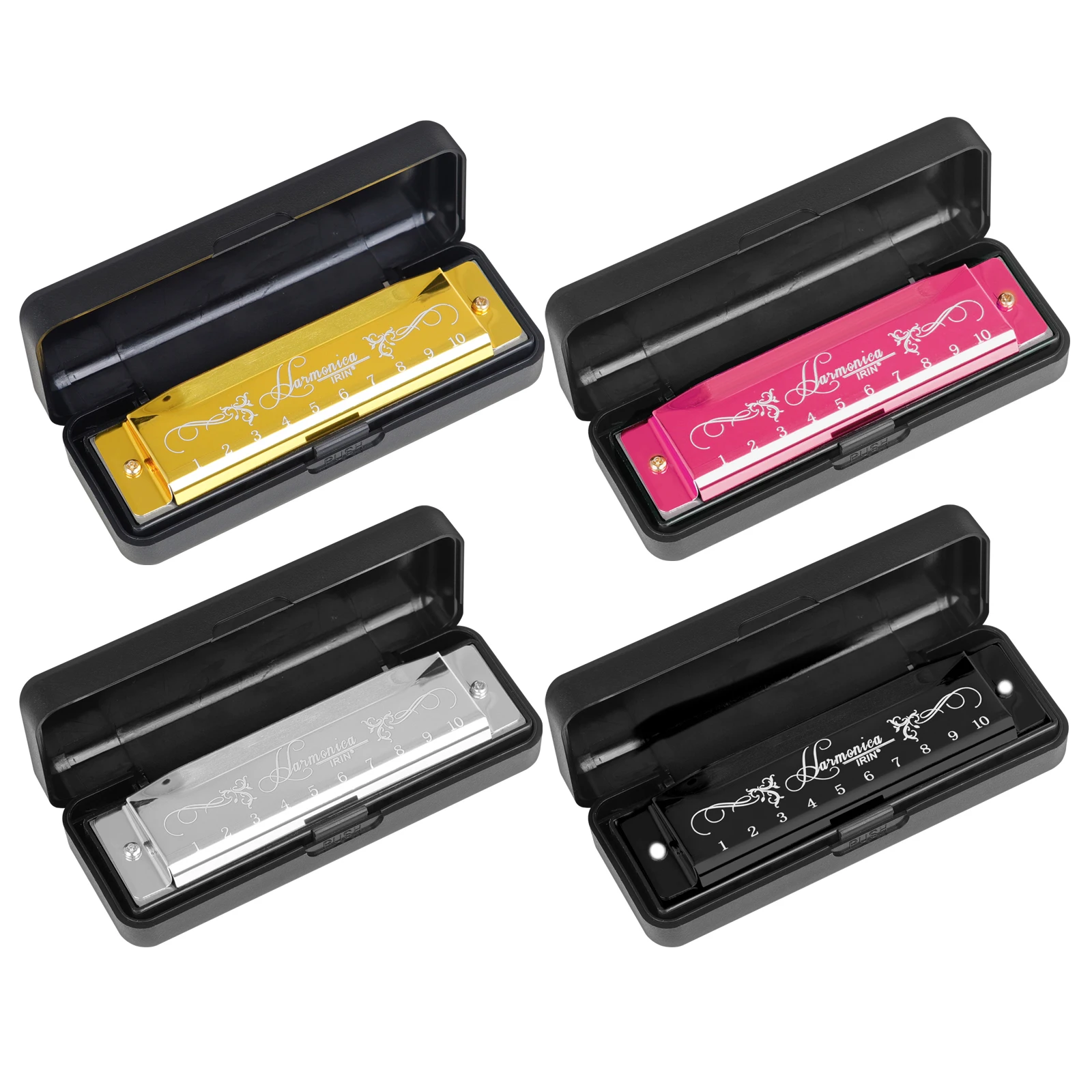 IRIN 10 Lubang 20 Nada Harmoni - Harmonica 10 Hole ulasan dan harga
