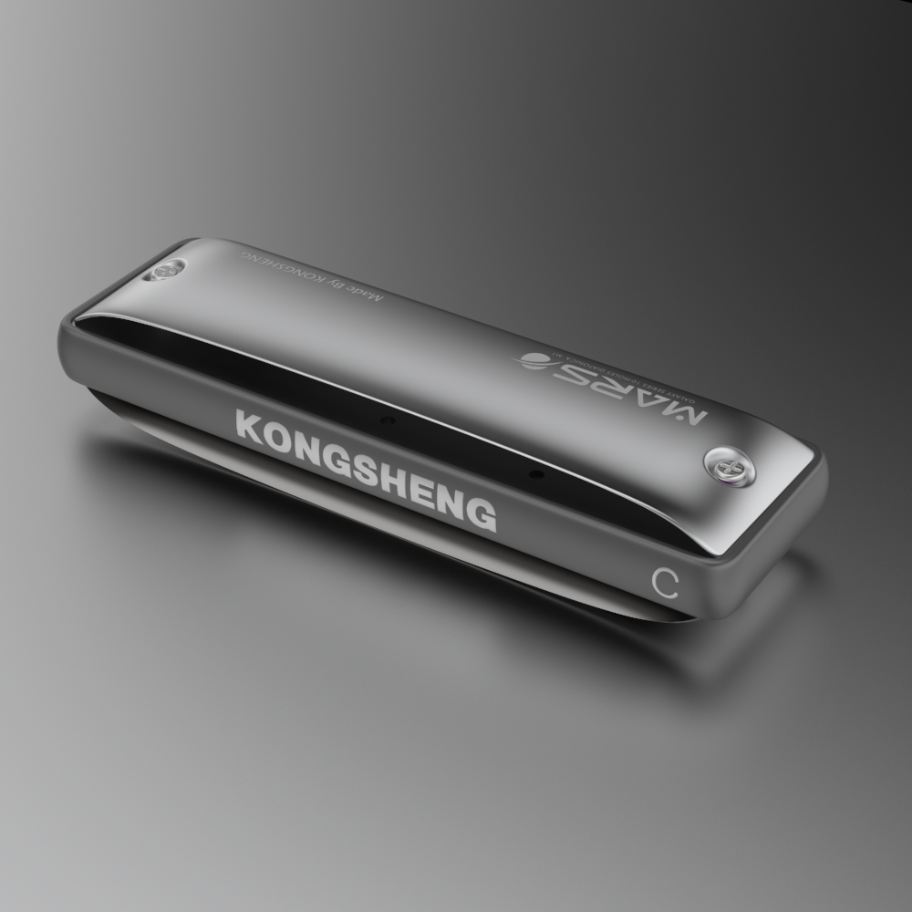 KONGSHENG M1MARS lubang bulat  - Harmonica 10 Hole ulasan dan harga
