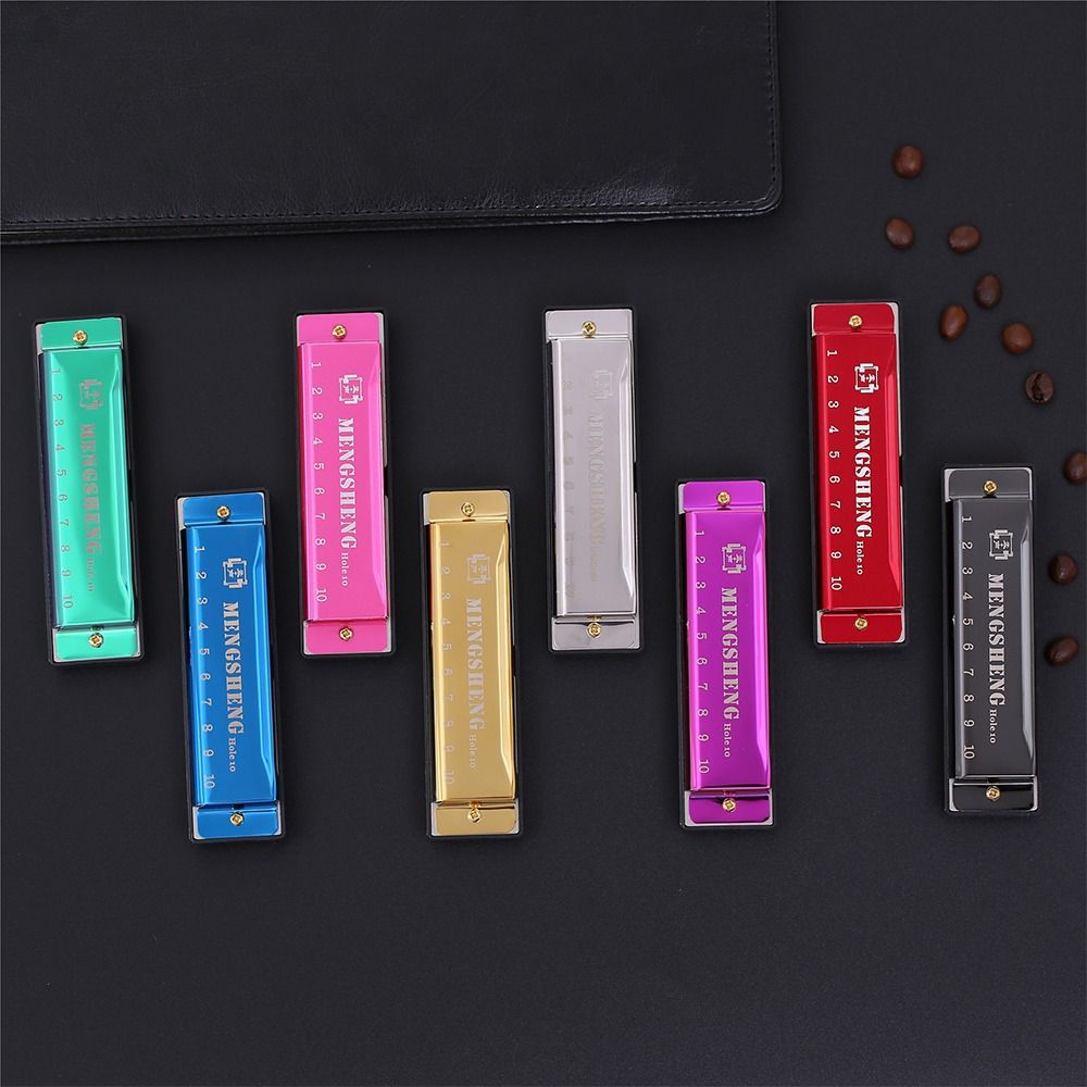 Harmonika Logam 10 Lubang Nada - Harmonica 10 Hole ulasan dan harga