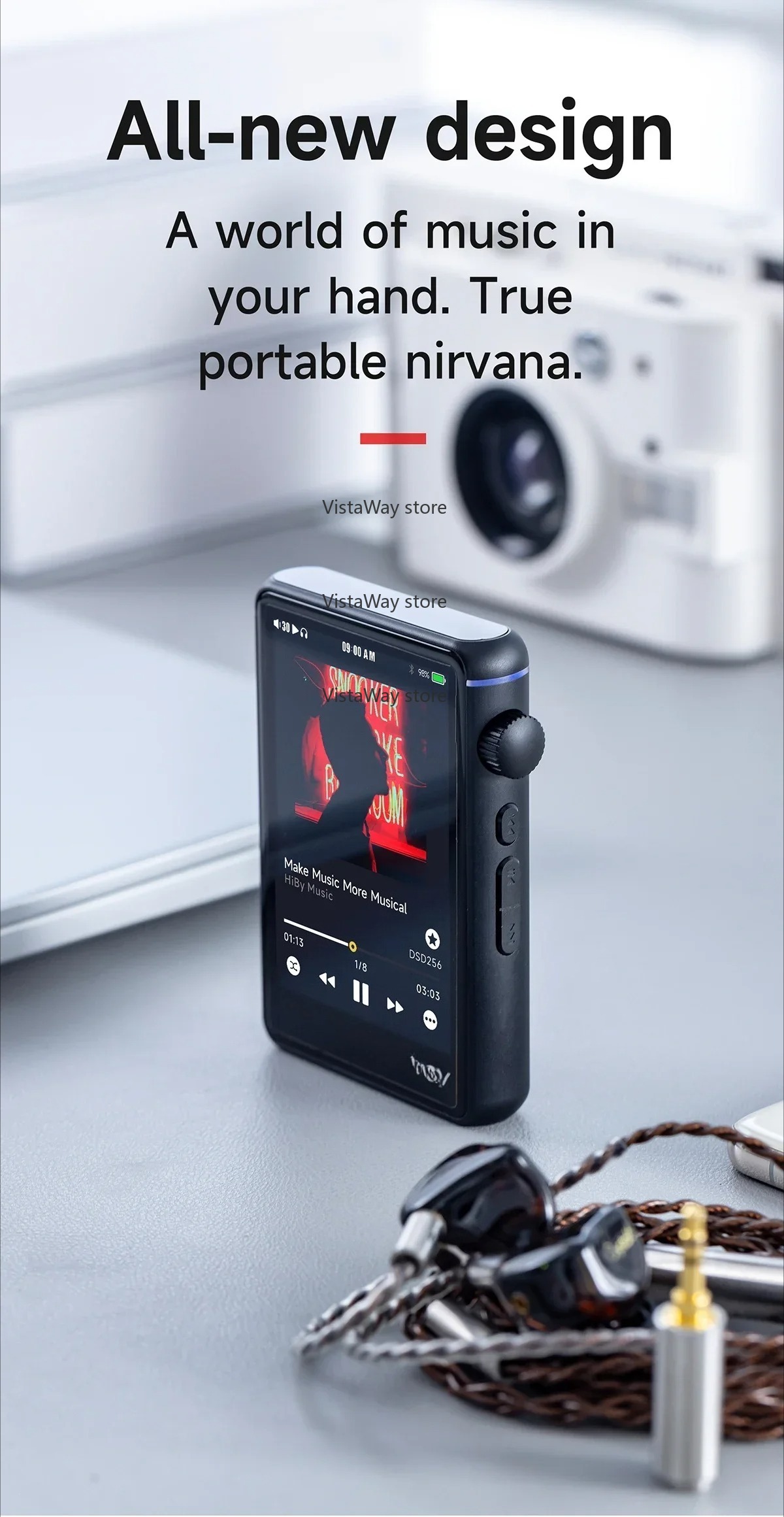 Pemutar Musik WiFi Bluetooth M - Audio Music Web ulasan dan harga