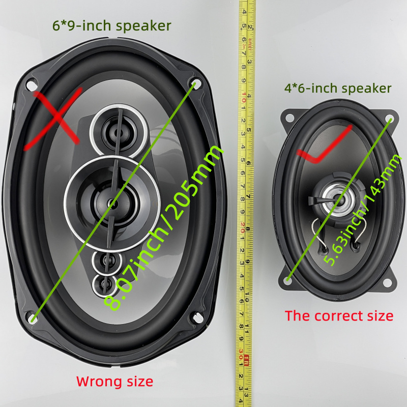 Speaker Koaksial Mobil 4X6 Inc - Audio Universal Music ulasan dan harga