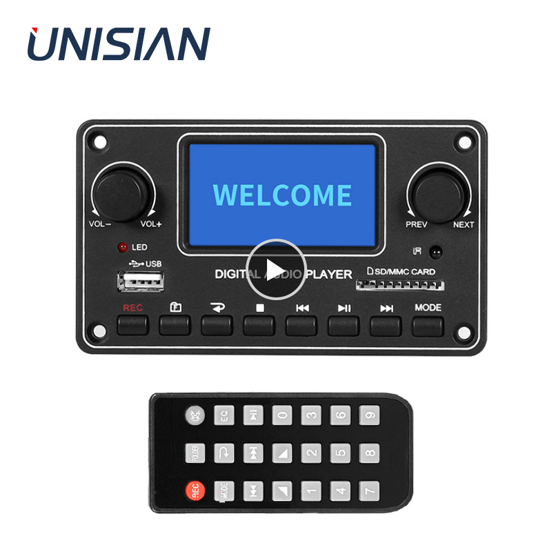 Modul Pemutar LCD UNISIAN MP3  - Audio Music Play ulasan dan harga