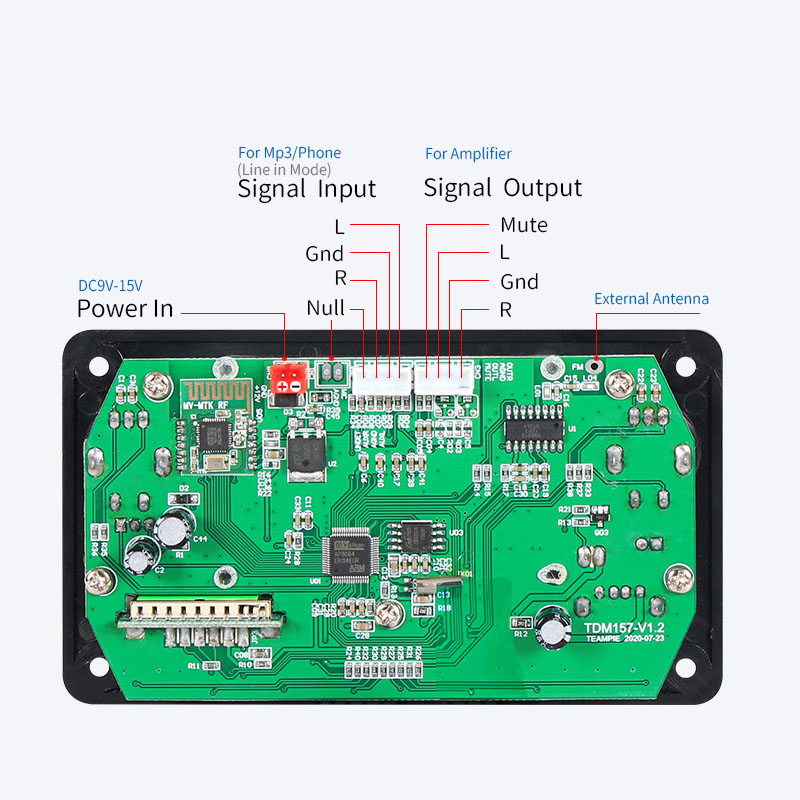 Modul Pemutar LCD UNISIAN MP3  - Audio Music Play ulasan dan harga