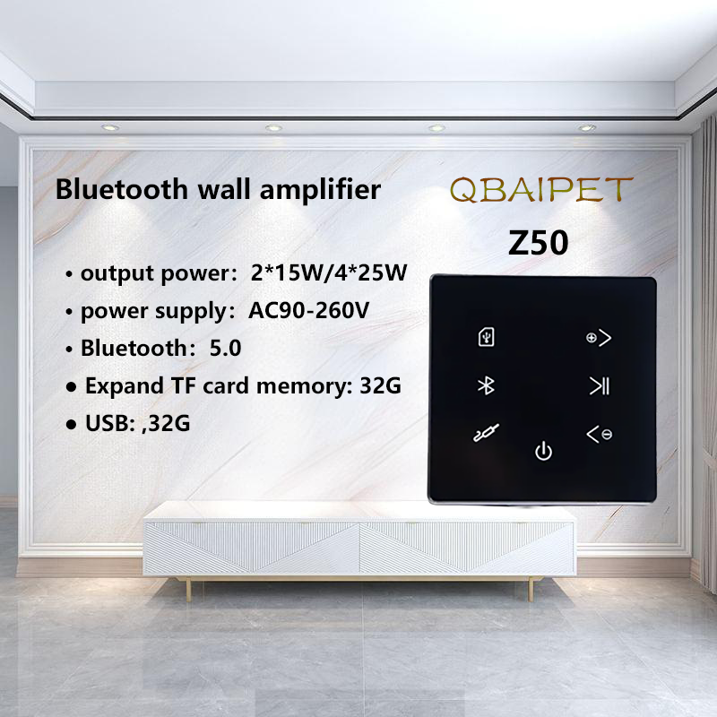 Amplifier Dinding Bluetooth, p - Audio Music For Background ulasan dan harga