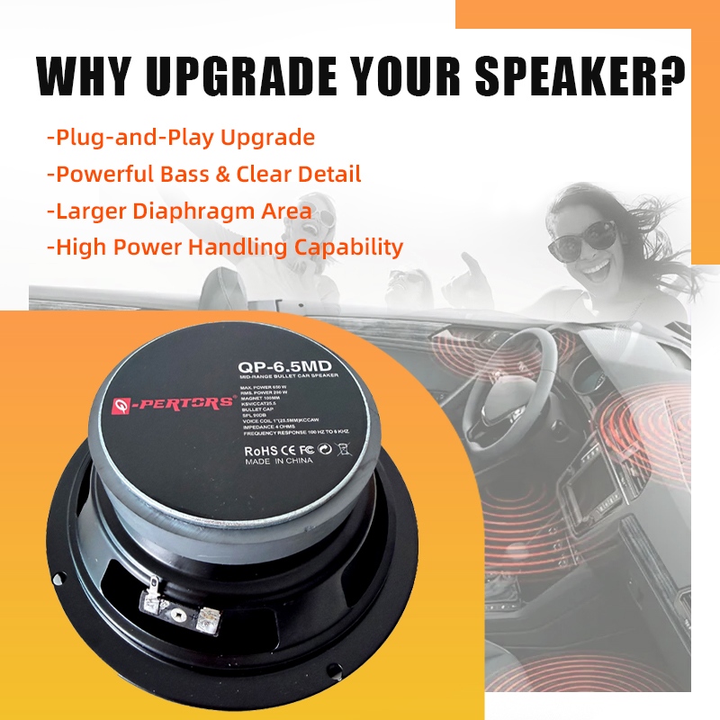Speaker Mobil Universal 6.5 In - Audio Universal Music ulasan dan harga
