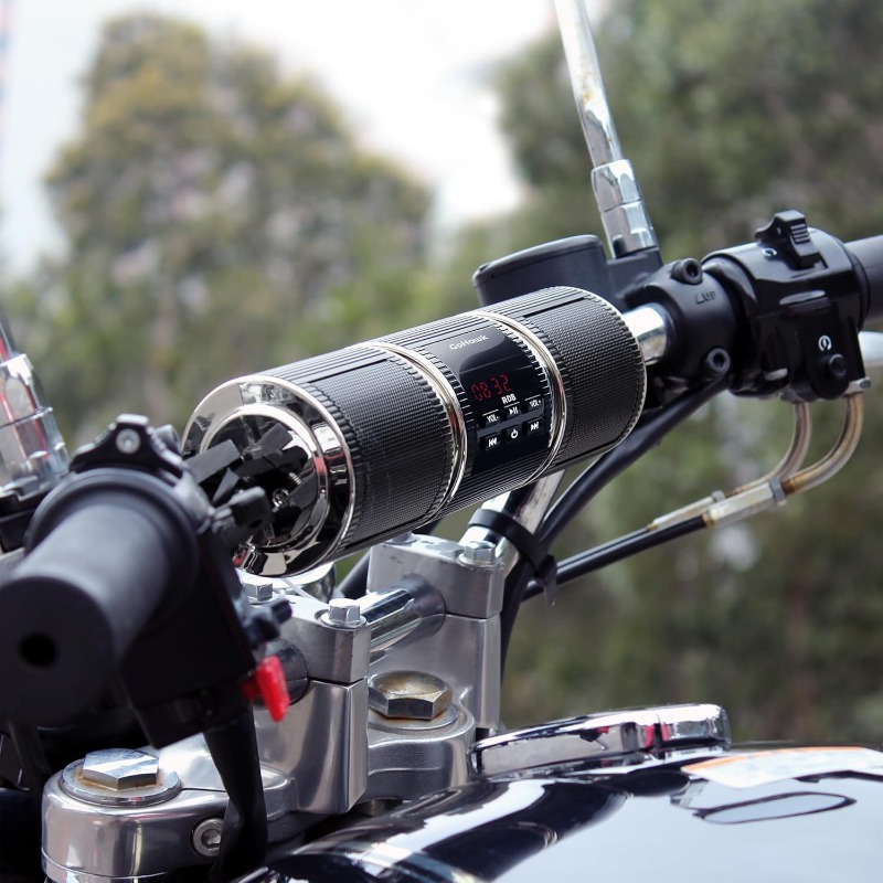 MP3 sepeda motor, Bluetooth Au - Audio Music Player ulasan dan harga