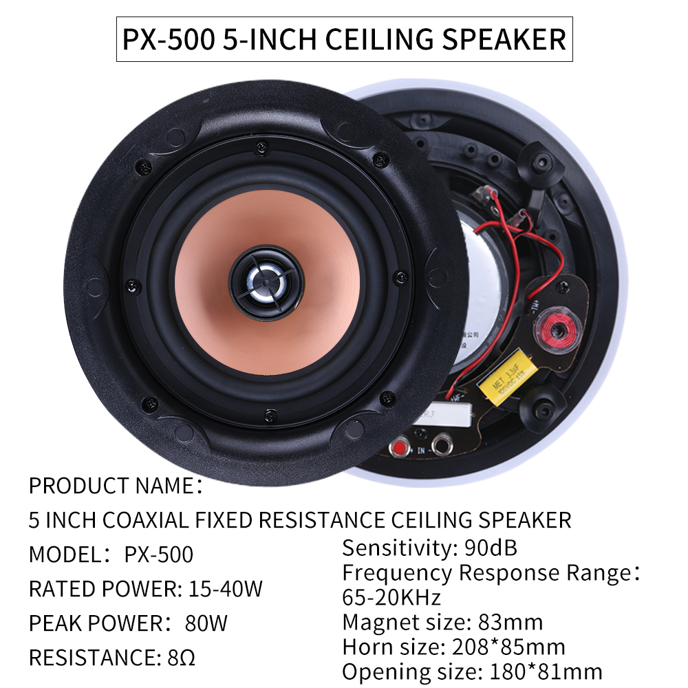 5.1 Set Speaker Plafon Home Th - Audio Music For Background ulasan dan harga