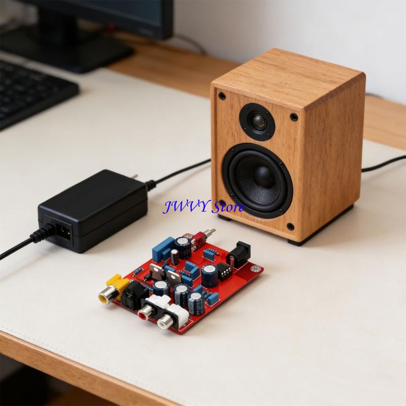 Papan Dekoder 573A TDA1543 CS8 - Enhance Audio Music Quality ulasan dan harga