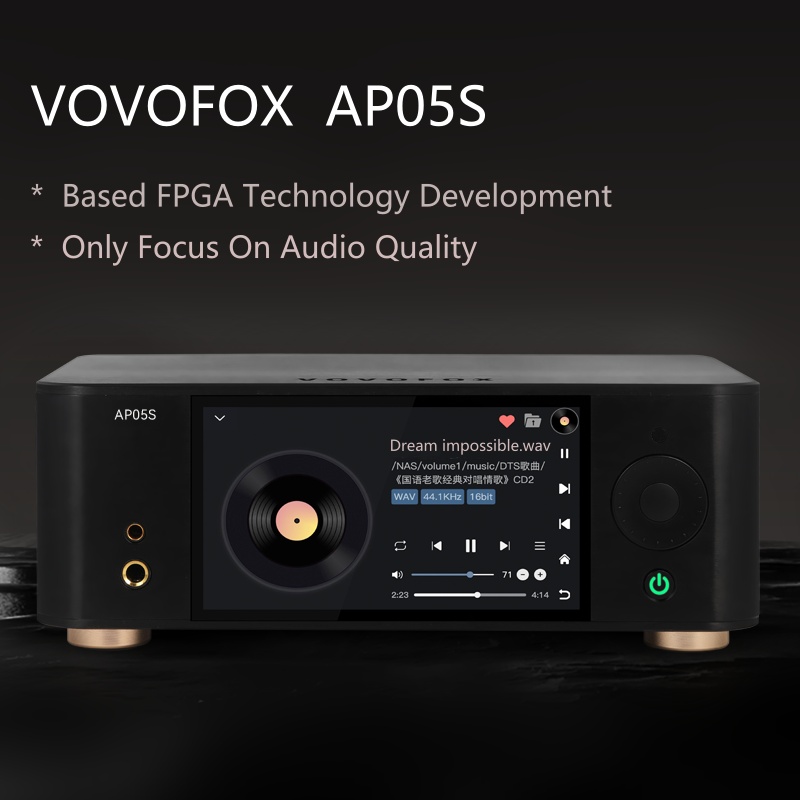 VOVOFOX-HiFi AP05S Pemutar Mus - Audio Music Play ulasan dan harga