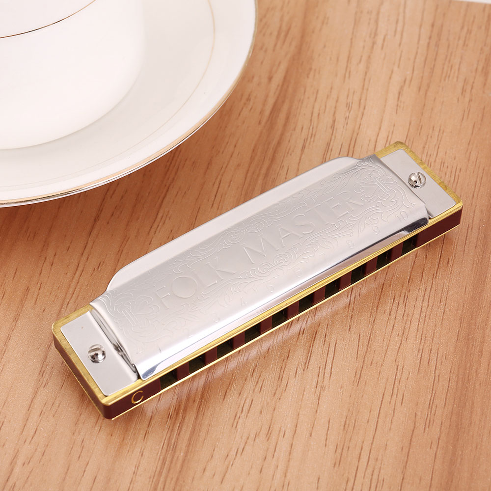 Harmonika Folk Master 1072 Sta - Harmonica 10 Hole ulasan dan harga